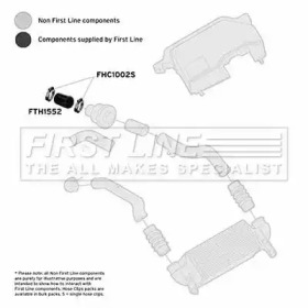 FIRST LINE fth1552 -  Трубка нагнетаемого воздуха